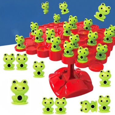 Ranas para equilibrar | Jugar y aprender - Juguete educativo Montessori para niños